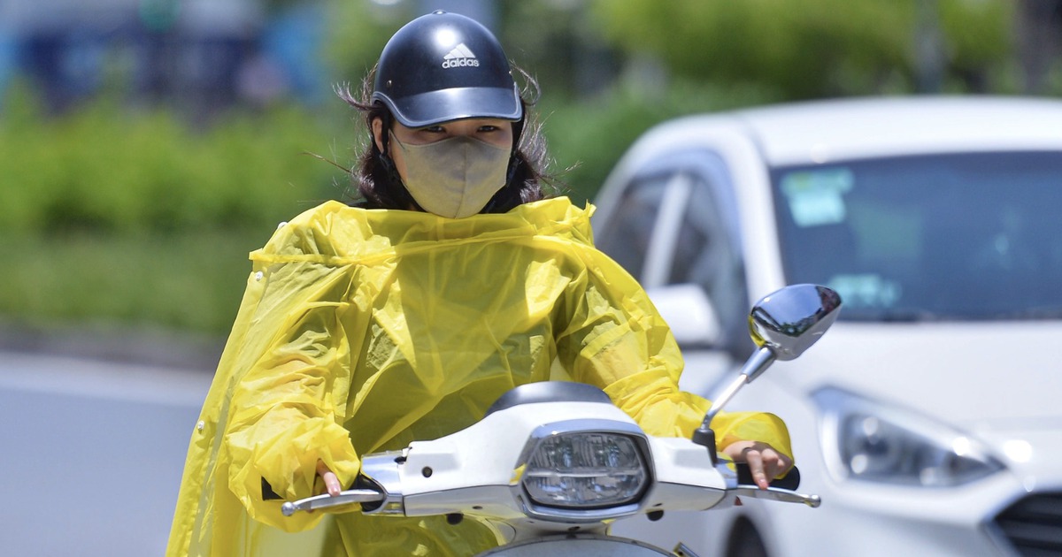 Miền Bắc, miền Trung sắp mưa 2 ngày, kết thúc nắng nóng 41 độ C