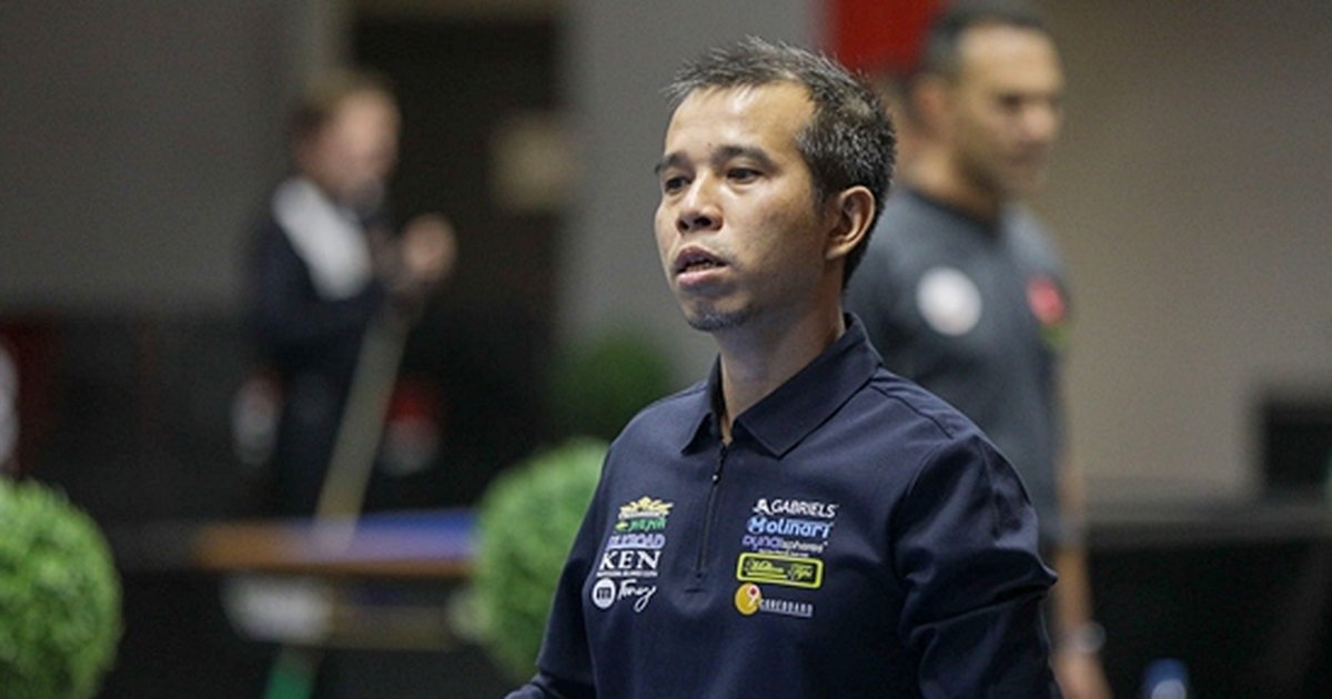 Bảng xếp hạng billiards mới nhất: Trần Quyết Chiến bất ngờ vắng mặt trong tốp 10