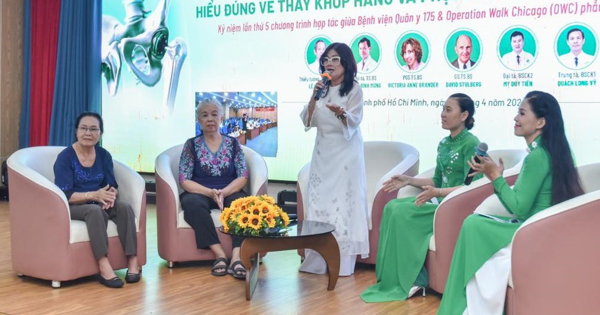 Gần 200 bệnh nhân tìm lại được bước đi nhờ thay khớp háng miễn phí