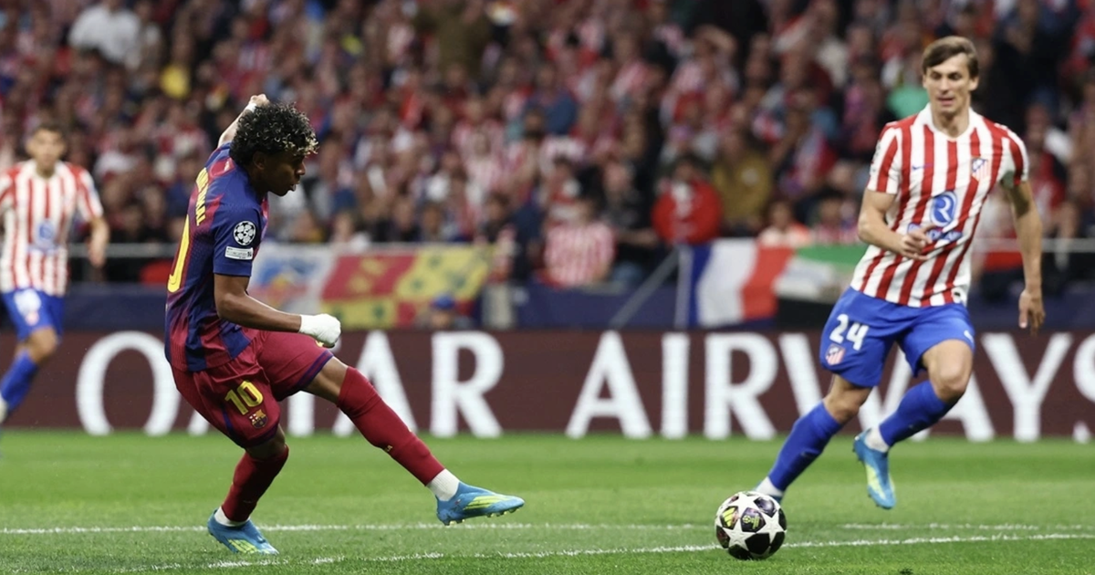 Yamal xuất sắc nhưng không thể cứu nổi Barca, Liverpool lại gây thất vọng: Atletico Madrid và PSG vào bán kết