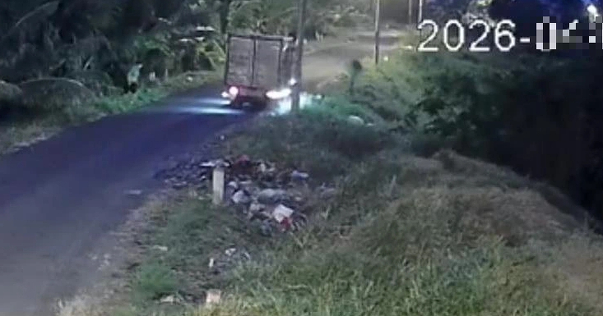 Xử phạt vứt rác bừa bãi qua camera giám sát tại xã Bình Chánh