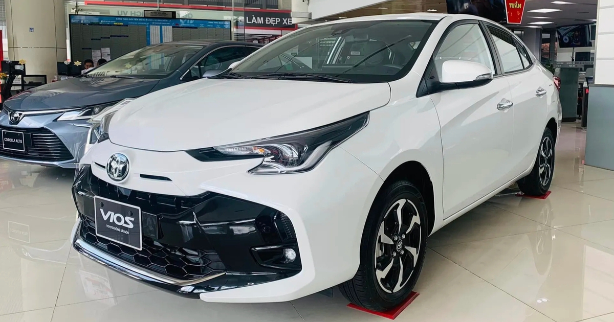 Ô tô sedan hạng B dưới 600 triệu: Toyota Vios bán chạy nhất, Mazda2 vượt Honda City