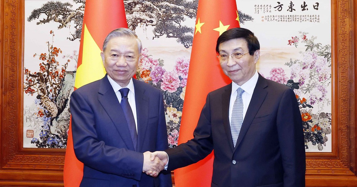 Tổng Bí thư, Chủ tịch nước Tô Lâm hội kiến Chủ tịch Chính hiệp Trung Quốc