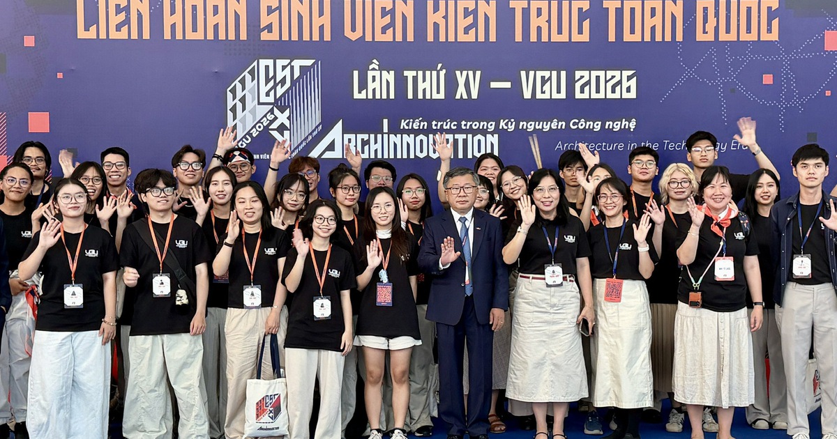 Phó chủ tịch thường trực UBND TP.HCM dự liên hoan sinh viên kiến trúc toàn quốc