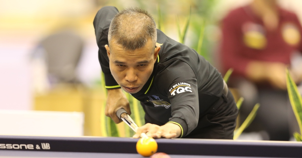 Trần Quyết Chiến chinh phục World Cup billiards TP.HCM 2026: Hạt giống số 1