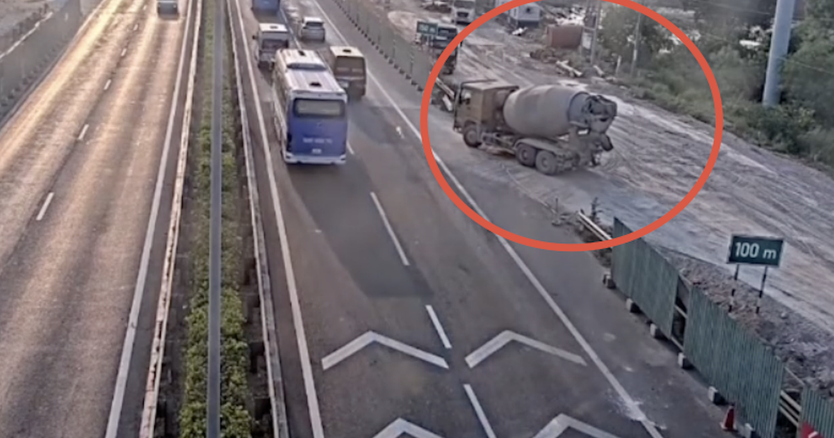 CSGT phạt đơn vị thi công trên cao tốc TP.HCM - Long Thành - Dầu Giây