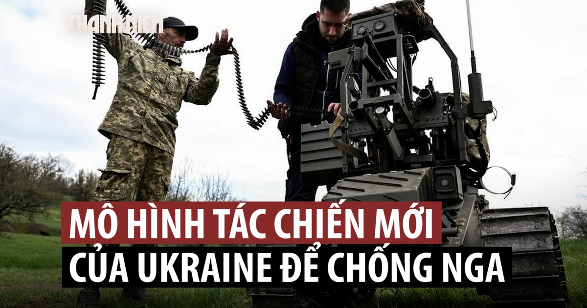 Ukraine hé lộ mô hình tác chiến mới