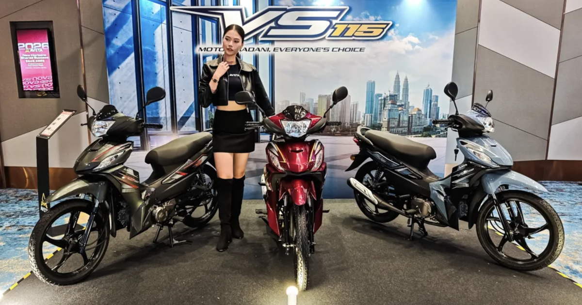 Xe máy số 'Made in Malaysia' tham vọng cạnh tranh Honda Wave Alpha, Yamaha Sirius