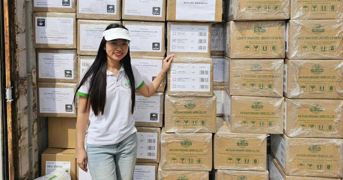 Cô gái đưa sản phẩm OCOP 5 sao vươn ra thế giới