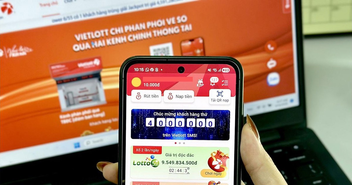 Lối sống không tiền mặt: 4 triệu người chọn giải trí có thưởng qua Vietlott SMS