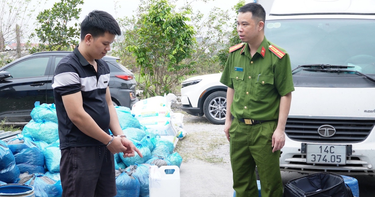 Quảng Ninh phát hiện xưởng sản xuất háng tấn giá đỗ dùng chất cấm