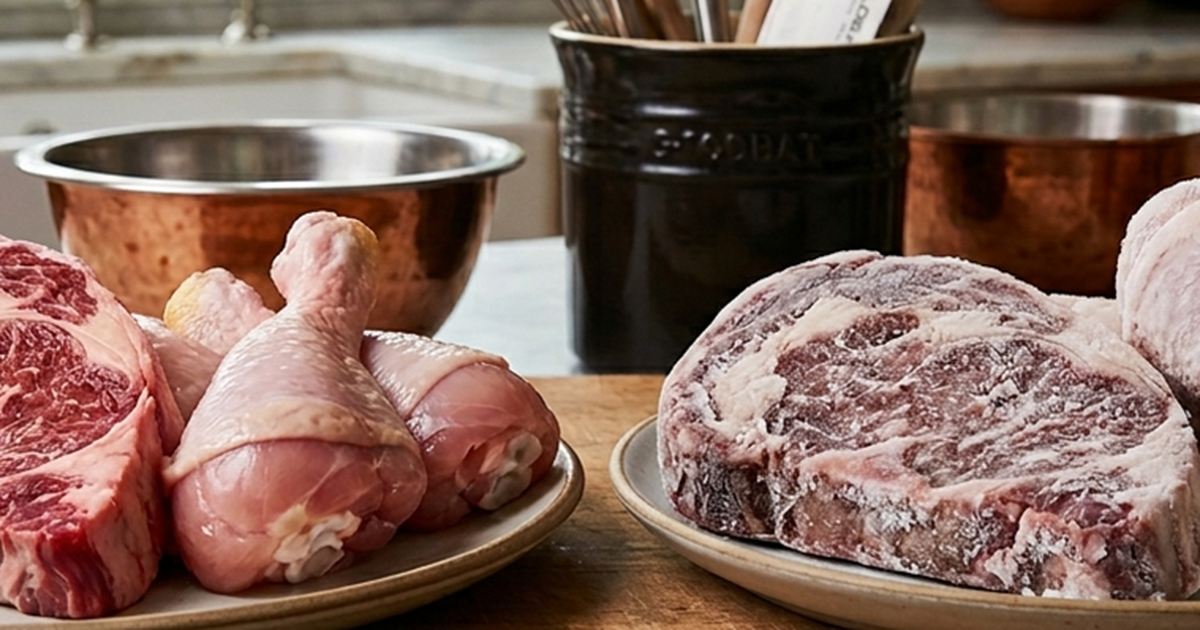 Thịt tươi và thịt đông lạnh: Loại nào giữ dinh dưỡng tốt hơn?