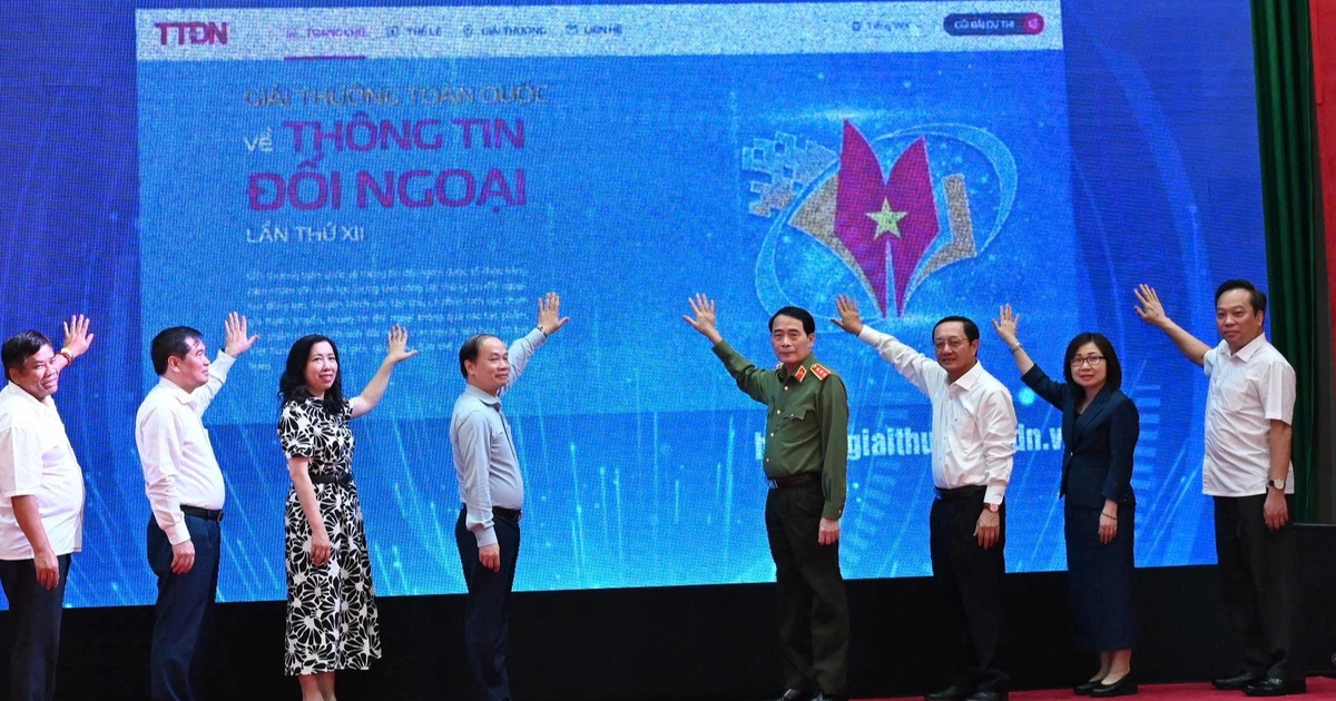 Phát động Giải thưởng toàn quốc về thông tin đối ngoại lần thứ XII