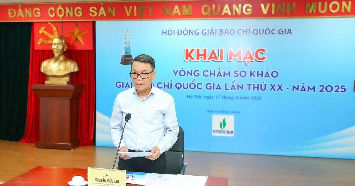 Gần 1.700 tác phẩm vào vòng sơ khảo Giải Báo chí quốc gia