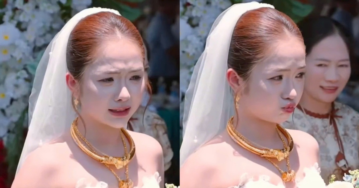 Clip cô dâu cố nín khóc thu hút gần 5 triệu lượt xem vì quá dễ thương