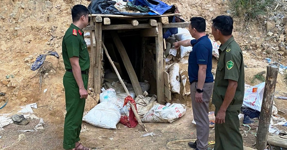 Đột kích 'điểm nóng' khai thác vàng trái phép ở Đà Nẵng