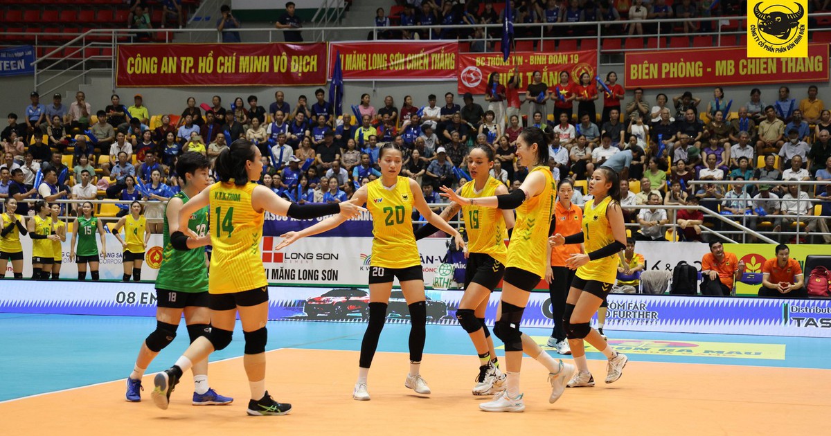 Thanh Thúy tỏa sáng giúp CLB VTV Bình Điền Long An có vé dự Cúp bóng chuyền Hùng Vương