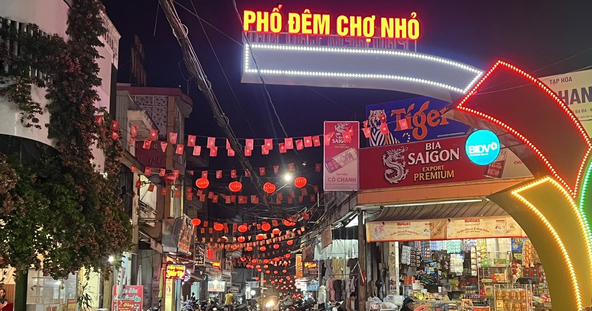 Phố đêm Chợ Nhỏ điều chỉnh lịch ngăn đường