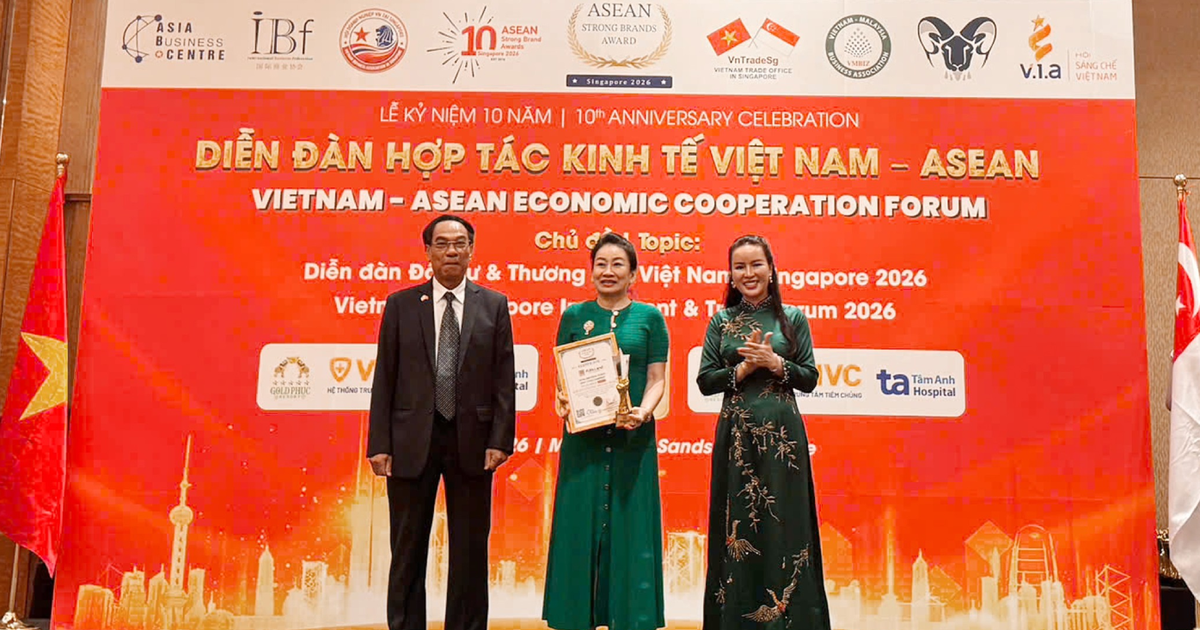 FUTA Land: Top 5 Thương hiệu mạnh ASEAN tại Diễn đàn Kinh tế Việt Nam ASEAN 2026