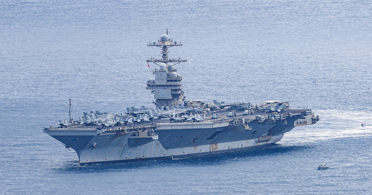 Ba tàu sân bay Mỹ sắp hội tụ tại Trung Đông