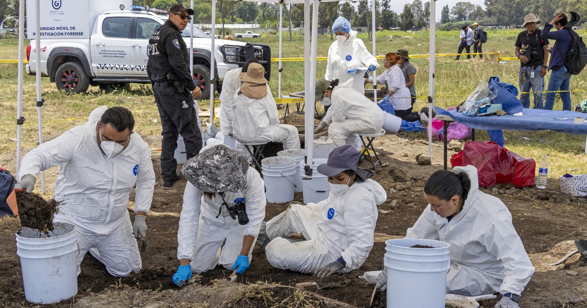 Phát hiện hơn 1.000 mảnh xương người ở thủ đô Mexico