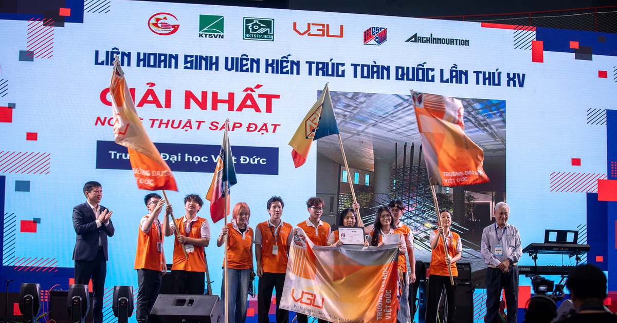 Liên hoan sinh viên kiến trúc: Tác phẩm sáng tạo gắn với công nghệ