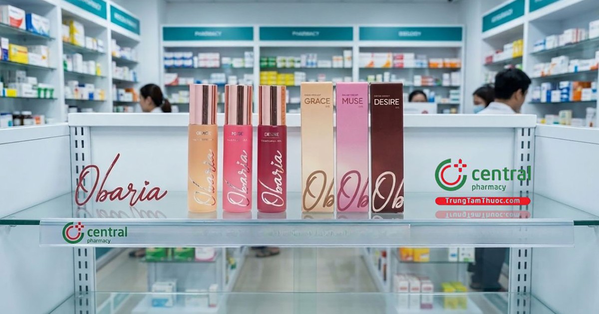 Obaria Việt Nam chính thức có mặt tại chuỗi nhà thuốc Central Pharmacy