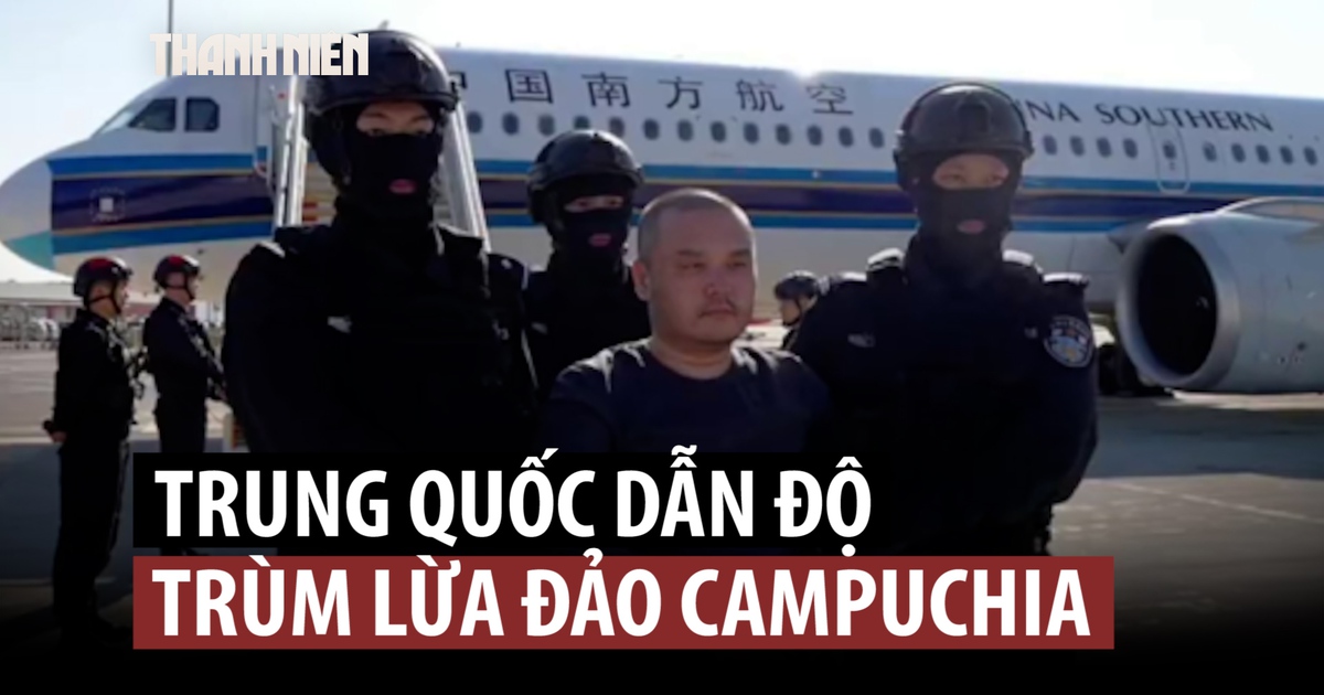 Trung Quốc dẫn độ nghi phạm chủ chốt đường dây lừa đảo xuyên biên giới từ Campuchia