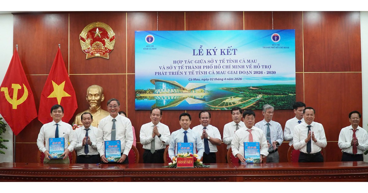 Cà Mau "đặt hàng" TP.HCM đào tạo y, bác sĩ giỏi để nâng chất khám chữa bệnh