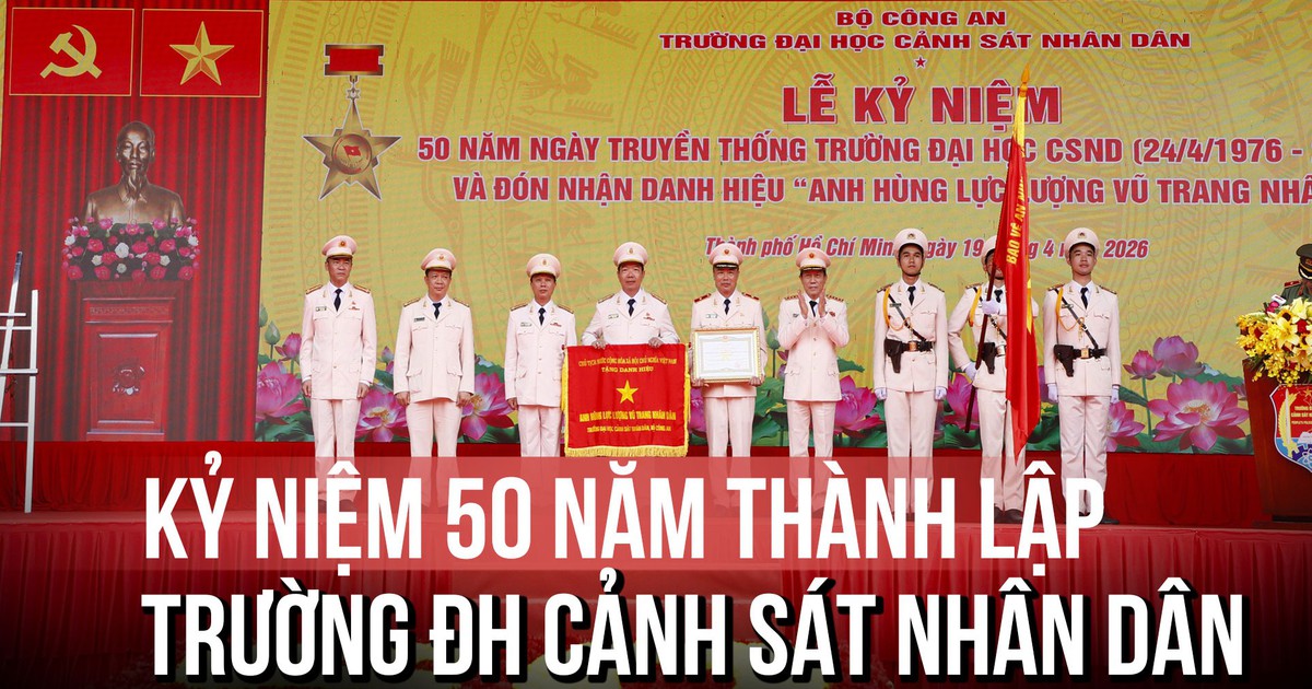 Ấn tượng màn biểu diễn võ thuật, bắn súng trong lễ kỷ niệm 50 năm Ngày truyền thống Trường ĐH Cảnh sát nhân dân