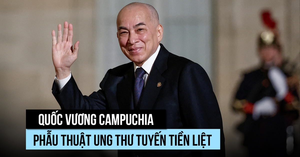 Quốc vương Campuchia Sihamoni phẫu thuật ung thư ở Bắc Kinh