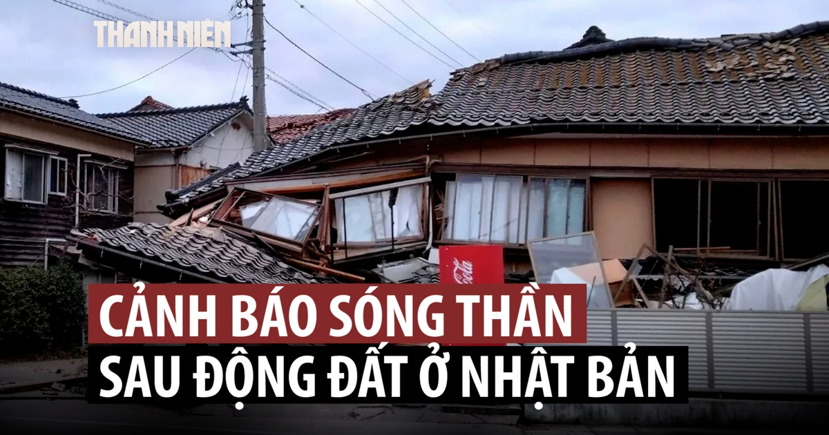 Động đất mạnh gây cảnh báo sóng thần ở Nhật Bản