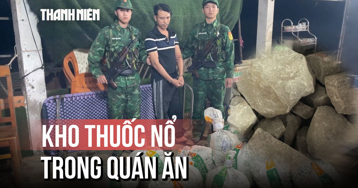 Phát hiện kho hàng khổng lồ nghi thuốc nổ sau chuyến xe mô tô đầy bất thường