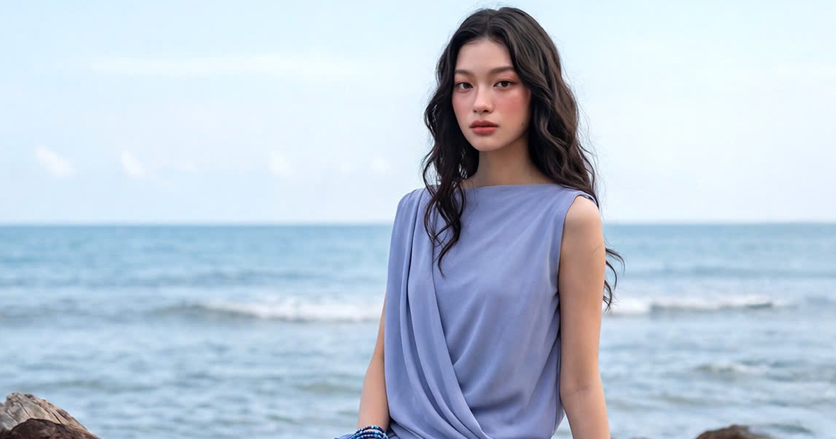 Sở hữu vẻ ngoài thanh thoát, nữ tính với đầm suông