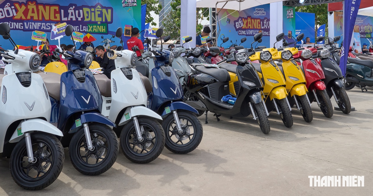 Nhu cầu xe điện gia tăng, thị trường xe máy Việt Nam lập kỷ lục mới
