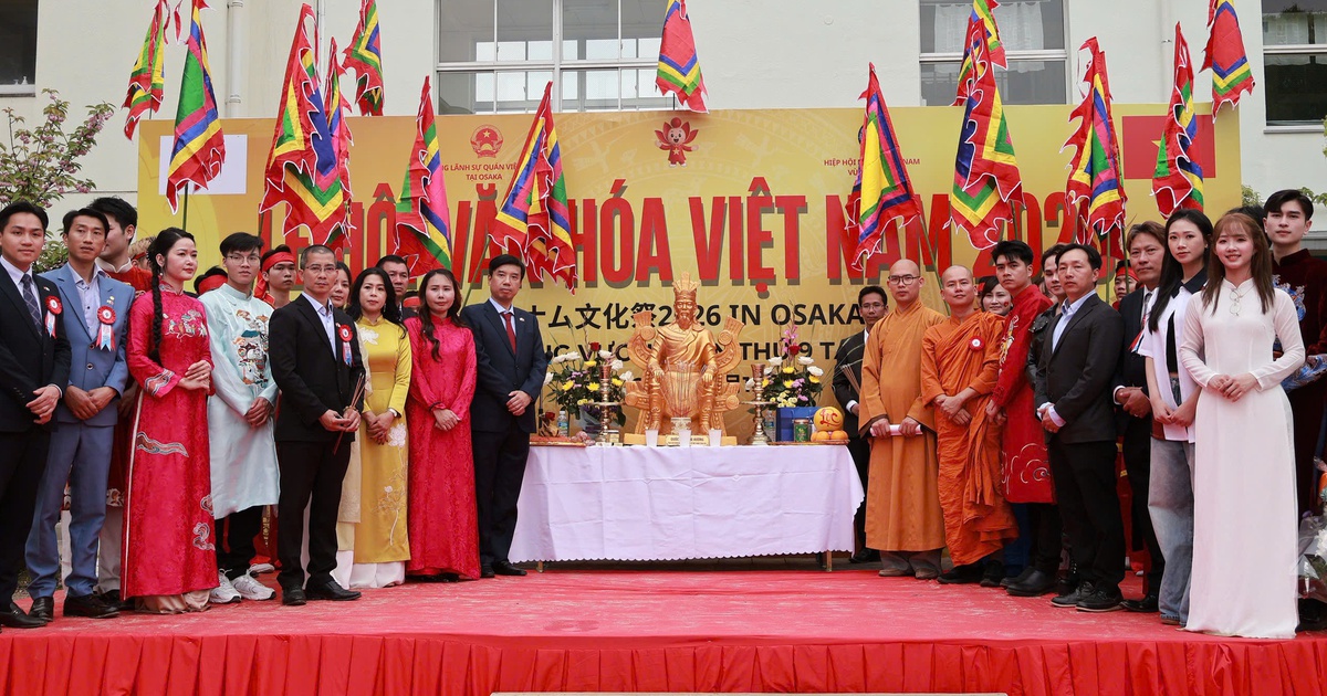 Lễ Giỗ tổ Hùng Vương tại Osaka: Kết nối cộng đồng, lan tỏa văn hóa Việt