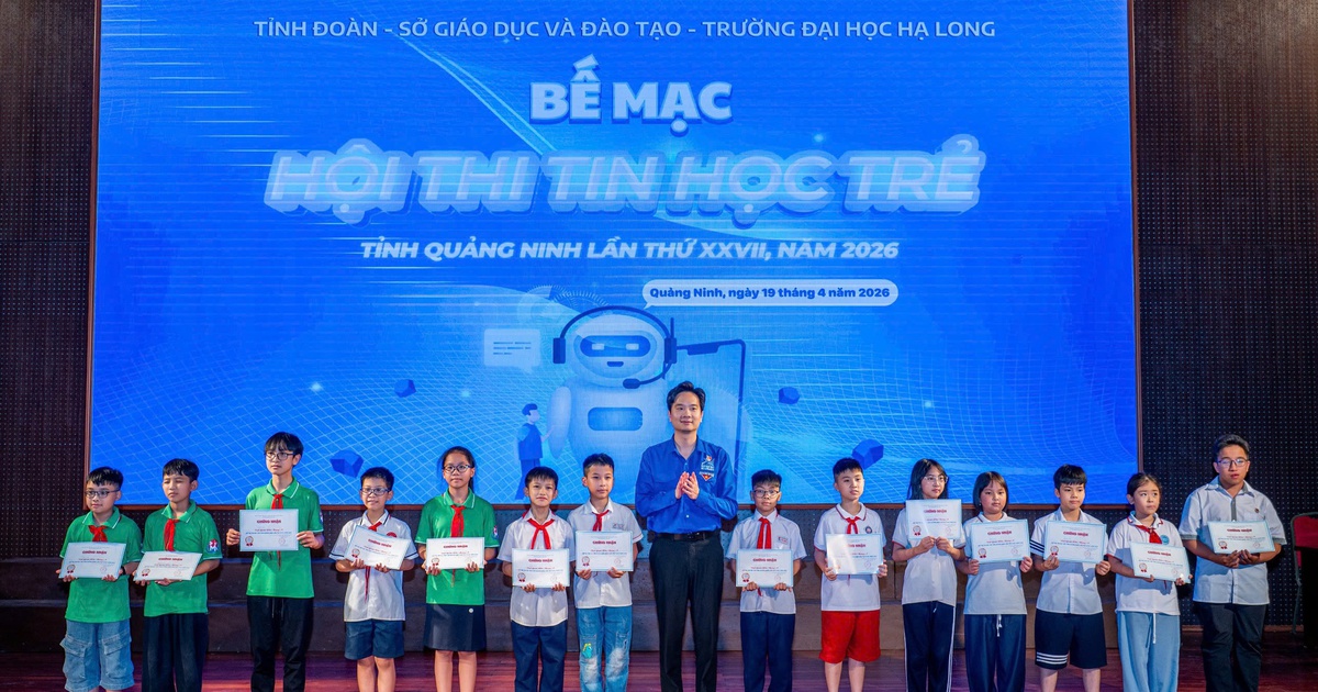 Tin học trẻ Quảng Ninh: Gen Z tranh tài bùng nổ