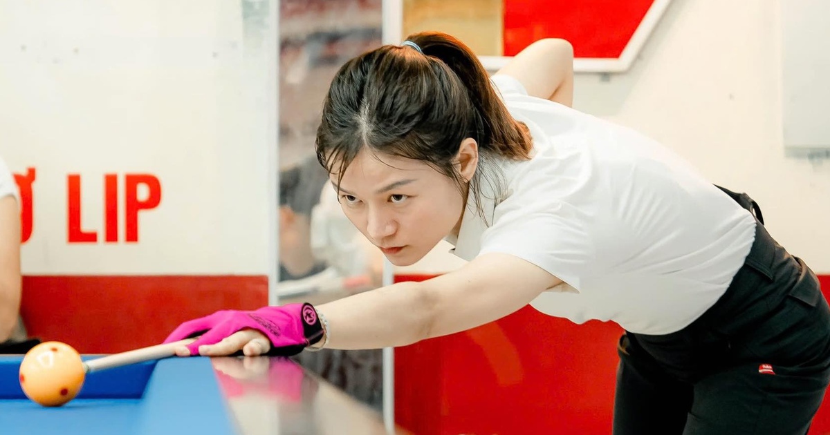 'Hot girl' billiards tranh tài ở Đại hội TDTT TP.HCM: Chạy đà cho World Cup