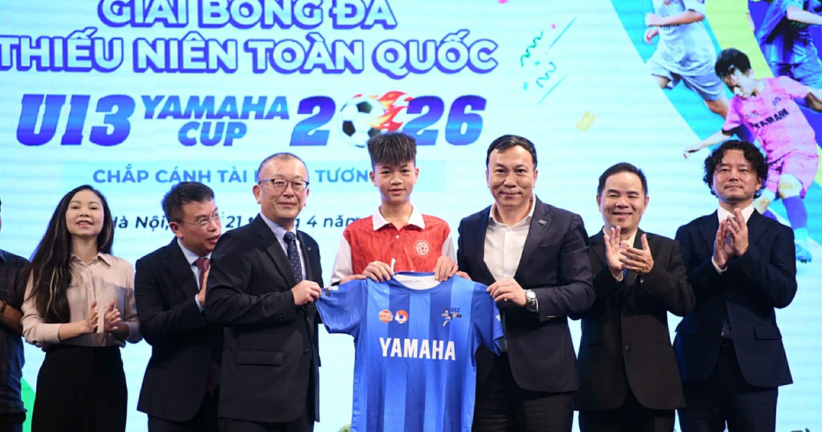 Chủ tịch VFF Trần Quốc Tuấn: 'Nhiều tài năng đội tuyển Việt Nam xuất phát từ giải U.13'