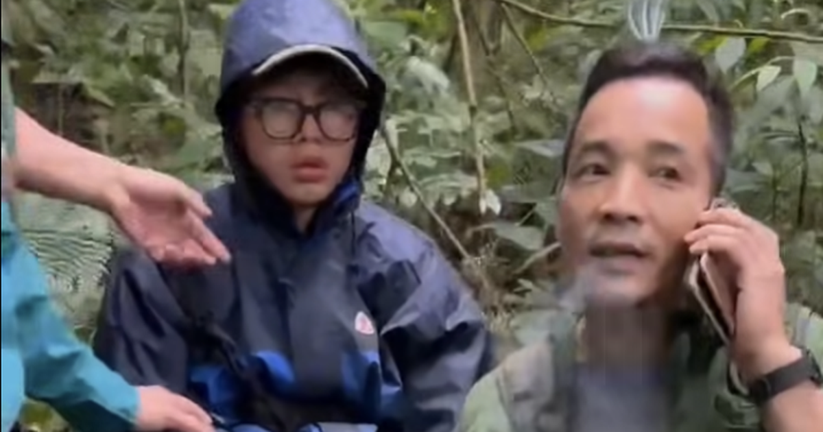 Nam sinh được tìm thấy sau 37 giờ mất tích khi leo núi Tam Đảo