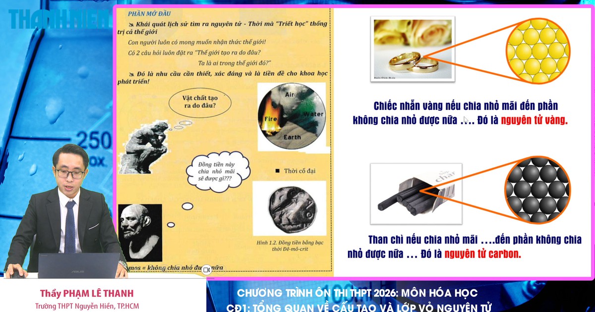 BÍ QUYẾT ÔN THI THPT 2026 | Môn hóa | Chuyên đề 1 | Tổng quan về cấu tạo và lớp vỏ nguyên tử