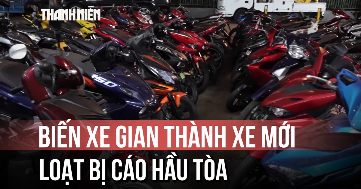 Vạch trần thủ đoạn ‘hô biến’ xe trộm cắp thành xe ‘xịn’ tại TP.HCM