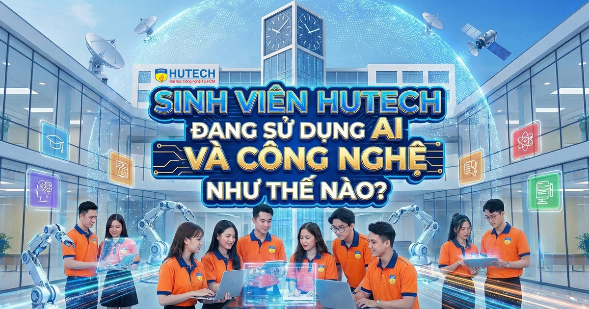 Sinh viên HUTECH học tập, nghiên cứu thế nào trong ‘cơn bão AI’? | VÒNG TRÒN HƯỚNG NGHIỆP