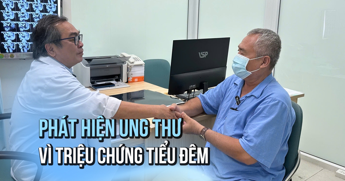 Phát hiện ung thư tuyến tiền liệt chỉ qua dấu hiệu tiểu đêm