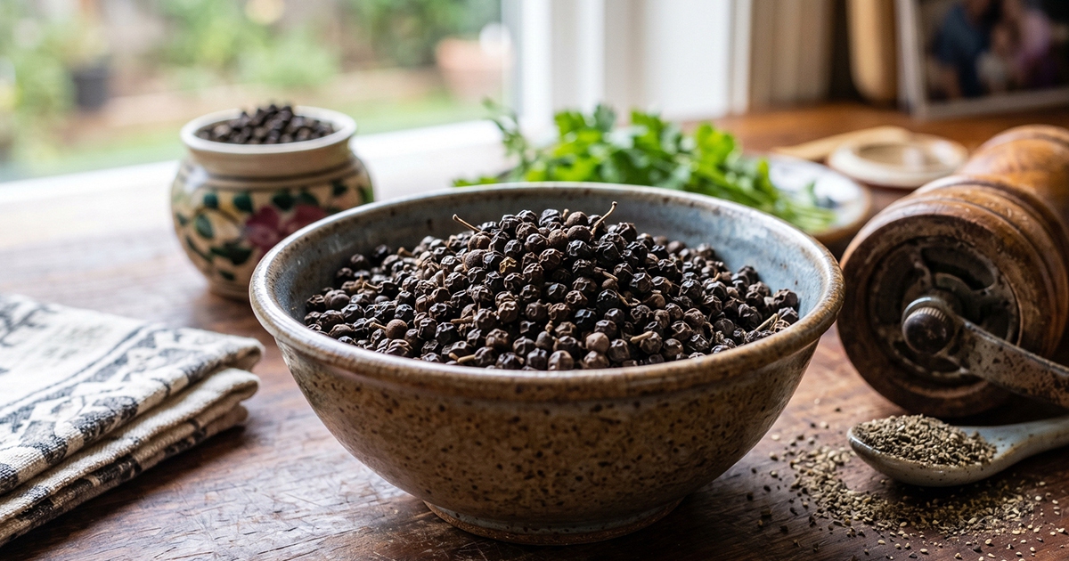 Tiêu đen: Kết hợp món này giúp hấp thu dưỡng chất tối đa, phòng ung thư