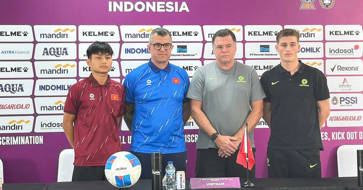 HLV U.17 Úc: 'U.17 Việt Nam mạnh và chúng tôi không được phép mắc sai lầm'