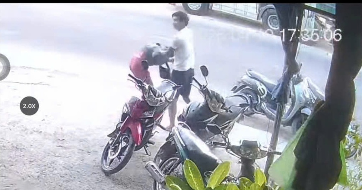 Công an làm việc với người đàn ông hành hung phụ nữ ở Quy Nhơn