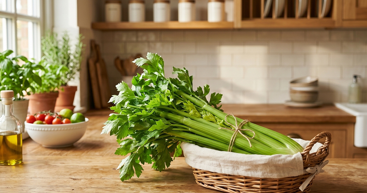 Ăn cần tây thường xuyên: Bí mật giúp hạ huyết áp tự nhiên ít người biết