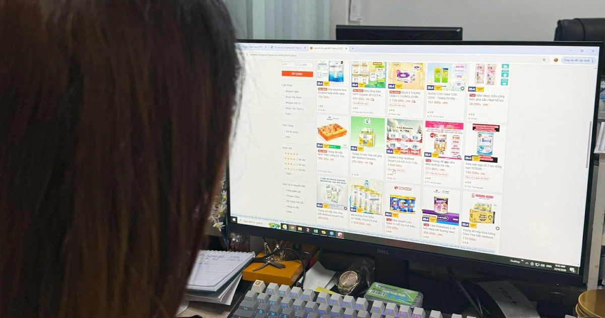 'Ma trận' thị trường thực phẩm xách tay cho trẻ em