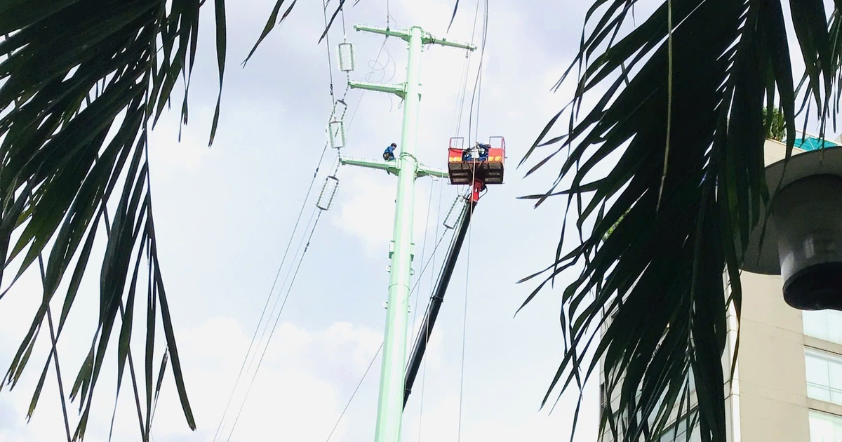 Tự hào 50 năm ngành điện thành phố mang tên Bác: Ảnh dự thi